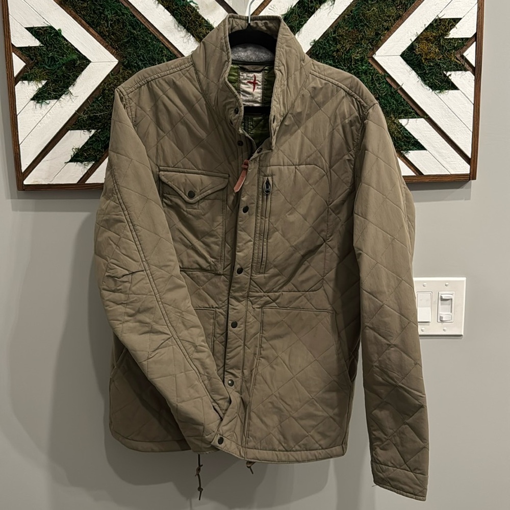 Relwen (Huckberry) Quilted Insulated Tanker Jacket - Large EUC